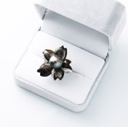 パールリング【南洋黒真珠】